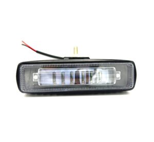 LED red zone light for forklift safety warning - front view