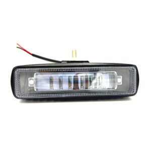 LED red zone light for forklift safety warning - front view