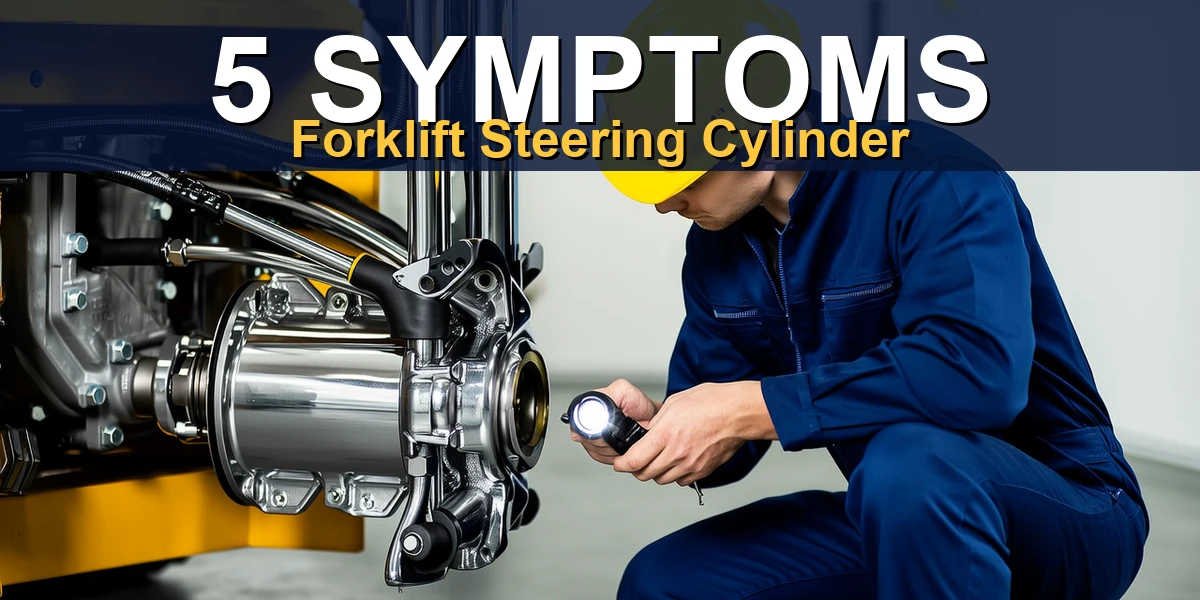 Forklift steering cylinder troubleshooting 5 symptoms