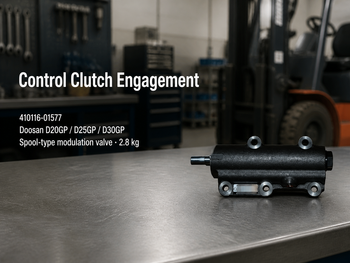 Doosan forklift inching valve for powershift transmission control