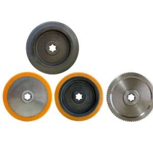 160x55 6 Slot Electric Forklift Polyurethane Drive Wheel - Kingstream