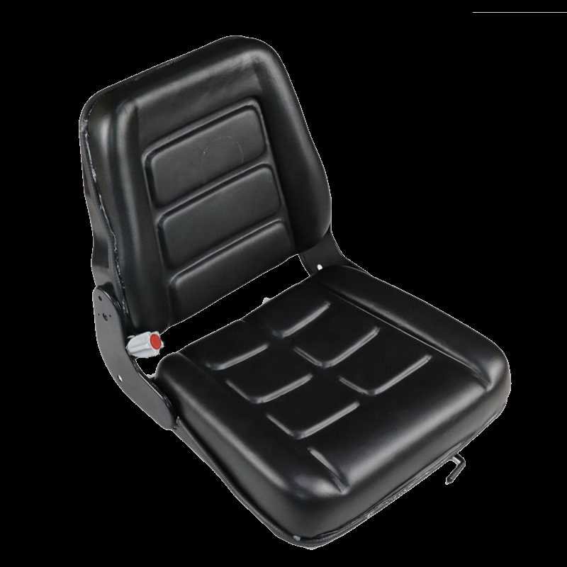 SEAT-230-285-LUX 230x285mm Luxury Adjustable Truck Seat with Safety Belt - Genuine Replacement