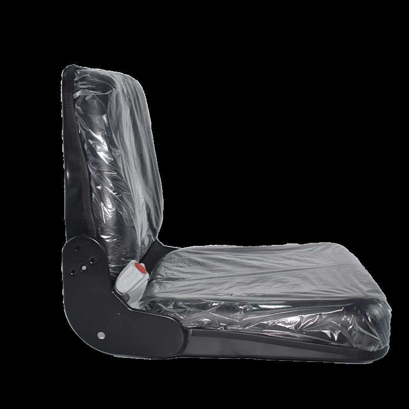 High Quality Forklift Part 230x285mm Luxury Adjustable Truck Seat with Safety Belt - Kingstream Forklift Parts