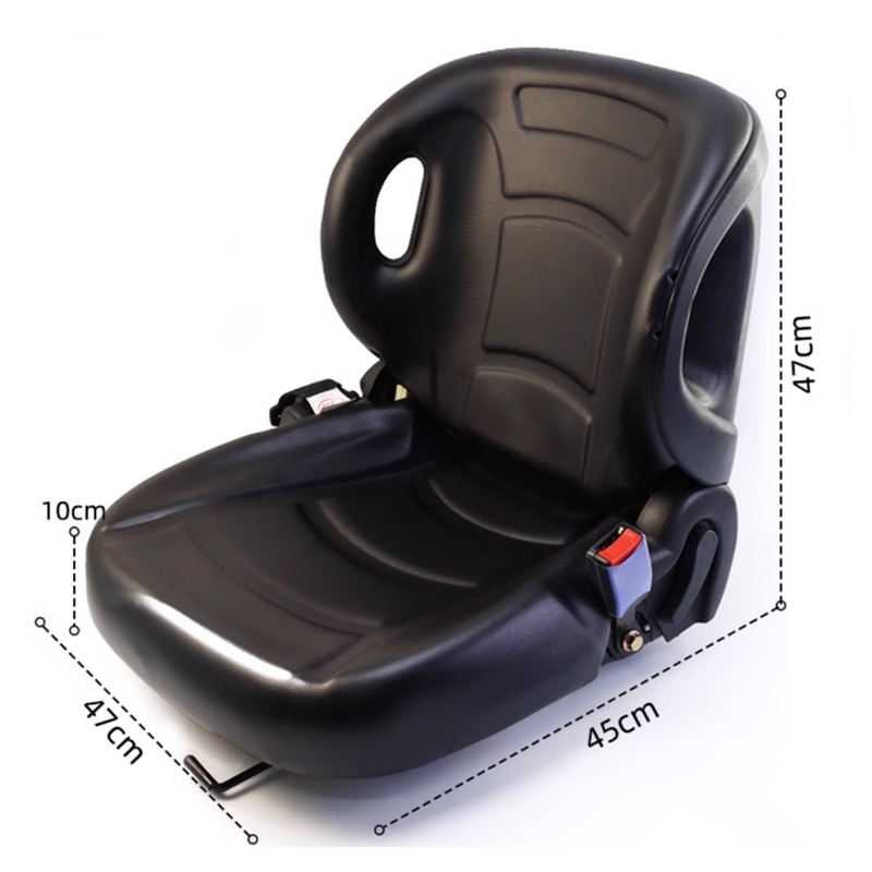 SEAT-230-280-CR Forklift Seat 230x280mm Corrosion Resistant Shock-Absorbing - Genuine Replacement