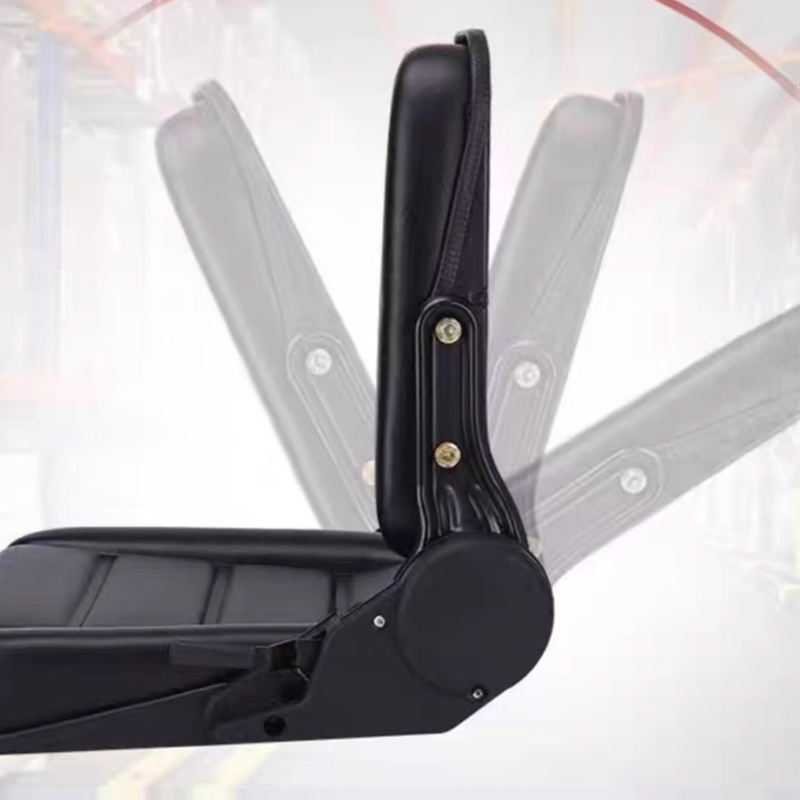 Forklift Spare Parts Heavy Duty Adjustable Folding Back Forklift Seat Order from Kingstream