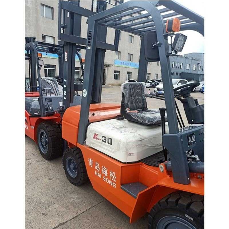 Forklift Spare Parts Heavy Duty Adjustable Folding Back Forklift Seat Order from Kingstream
