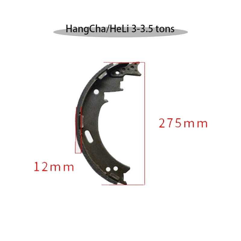 OEM BS-3-3-5T-COMBO Combined Force Brake Friction Shoes 3-3.5T Direct Replacement