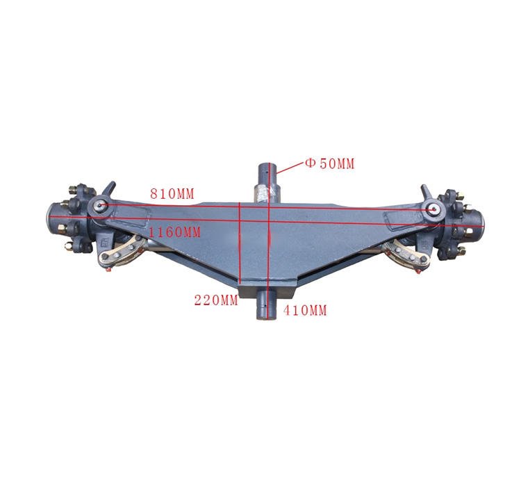 OEM STEERING-BRIDGE-3T Steering Bridge Rear Axle Forklift Steering Bridge Assembly Direct Replacement