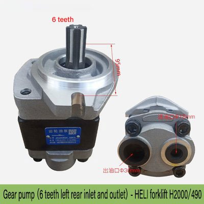 Forklift Spare Parts Hydraulic Pump CBHZF31.5ALH6L-YYJP H2000 Forklift Gear Pump Order from Kingstream