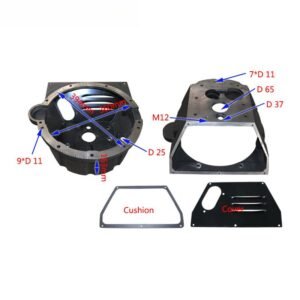 Forklift Spare Parts Forklift Parts Torque Converter Housing for Transmission Order from Kingstream