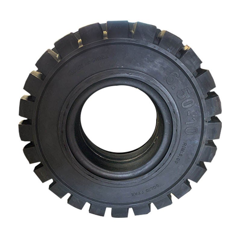 SOLID-650-10 Forklift Solid Tire 6.50-10-18_7-8-23_9-10 - Genuine Replacement
